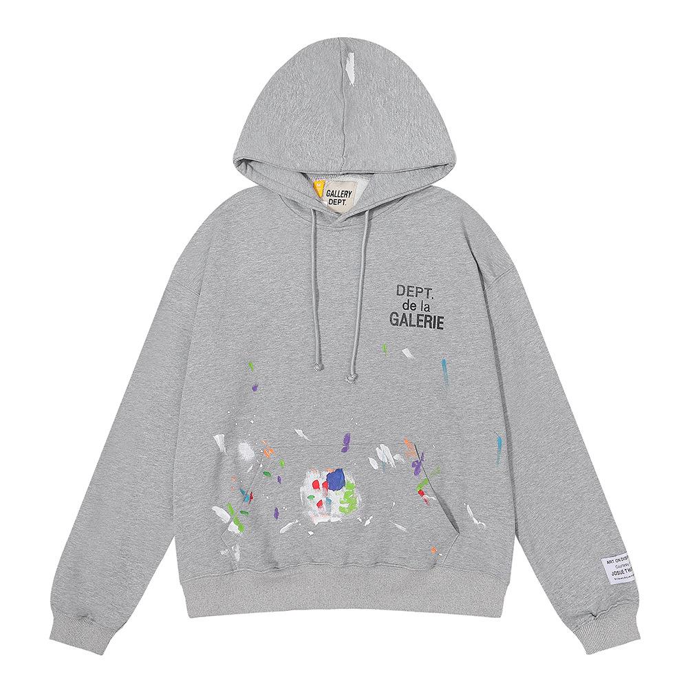 Gallery Dept Limited Edition Hand-Painted Splatter Hoodie - James Style