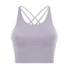 Lu Same Sports Bra for Women 2025 New Outdoor Removable Bubble Wrap Running Fitness Beauty Back Yoga Vest
