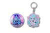 [Daihatsu] Hatsune Miku Rubber Keychain & Can Badge (MikuTAFT Mini Character Ver.)