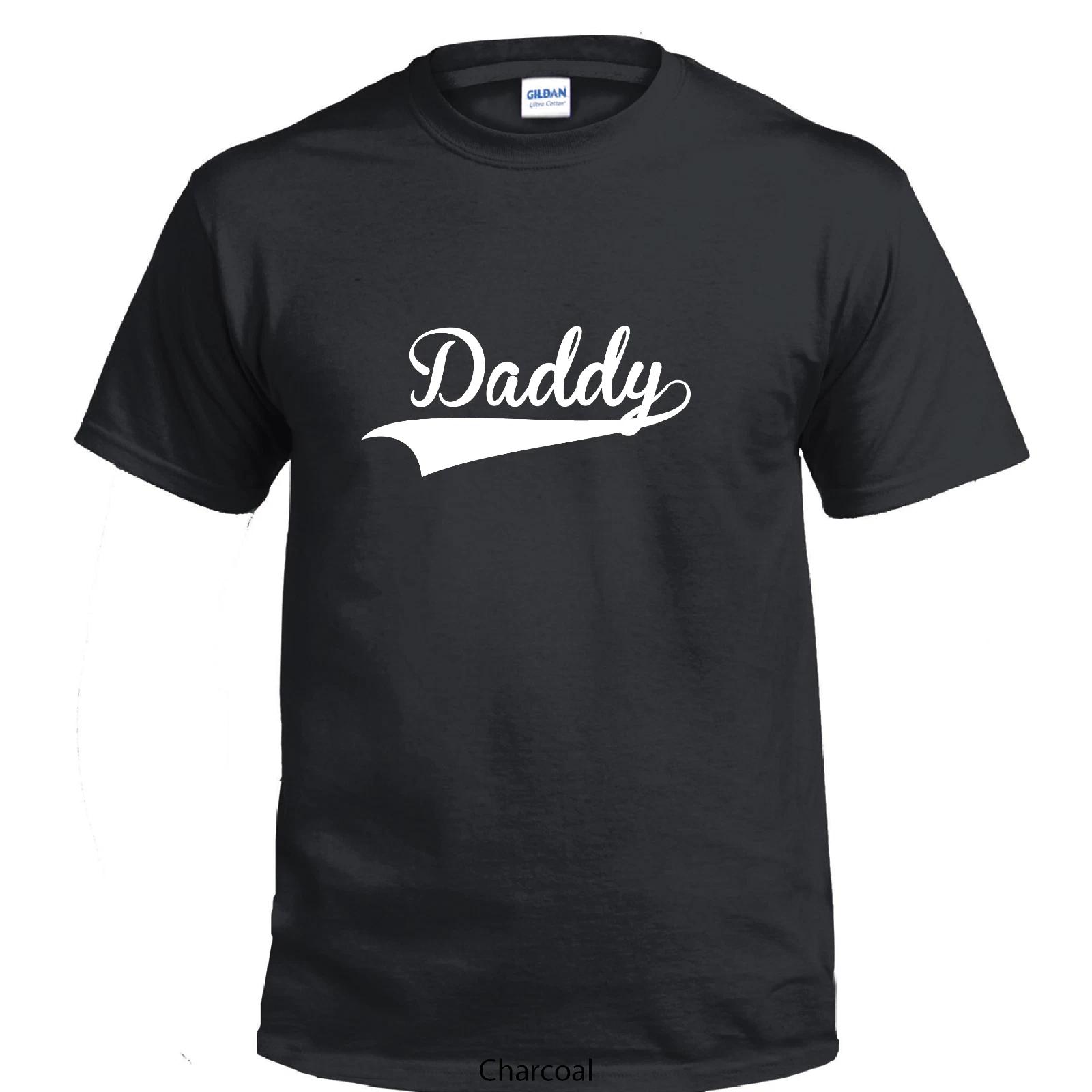 

Daddy Dad Fathers Day Tee Gift Baseball Jersey Cotton T-Shirt For Her 2XL