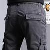 Herbst und Winter Neue Overalls mit lockeren Beinen für Herren Trendy Brand Slim American Casual Pants Herrenhosen