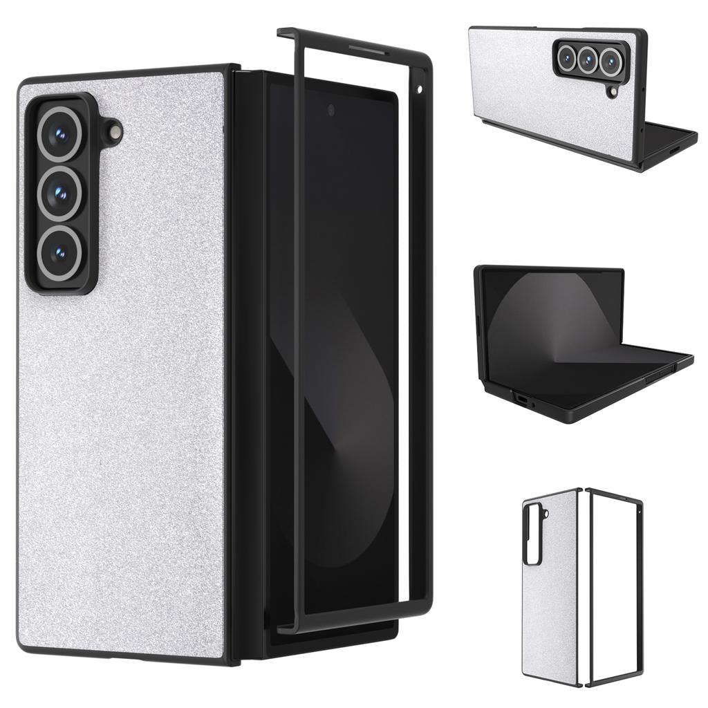 For Samsung Galaxy Z Fold Special Case Glitter Leather+PC Phone Cover