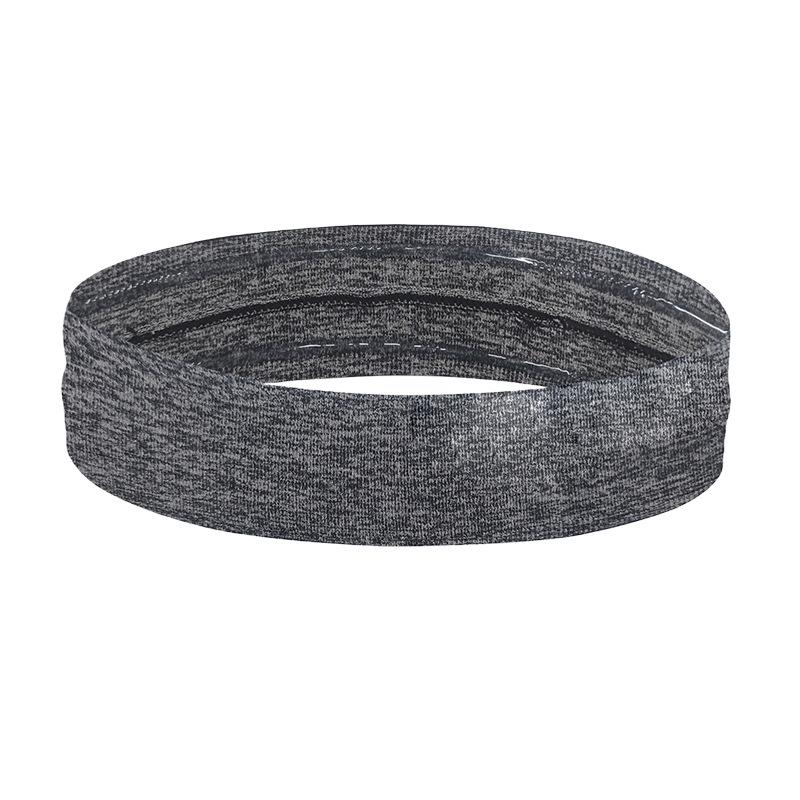 Breathable Non-Slip Silicone Sports Headband for Men & Women - High Elasticity, Sweat-Absorbent for Yoga, Fitness, and Running.