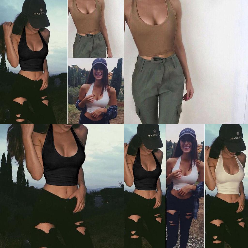 Premium Quality Women's Summer Crop Tops Sleeveless Casual Blouse For Effortless Style