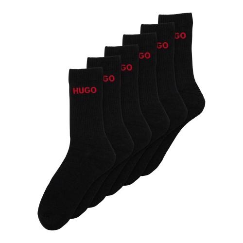 Hugo Boss Mens Crew Socks (Pack of 6)