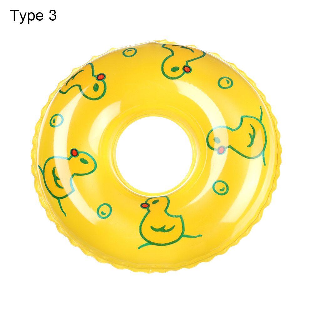 Supplies Dollhouse Accessories Doll Lifebuoy Miniature Swimming Ring Cartoon Animal Toy Lifebelt