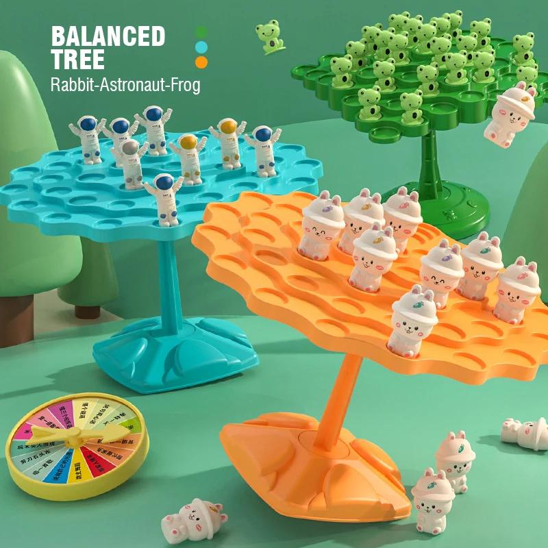 Spaceman Balance Baum Spielzeug Kinder Pädagogisches Montessori Mathematik Spielzeug Balancing Board Eltern-Kind Interaktion Tisch Spiele