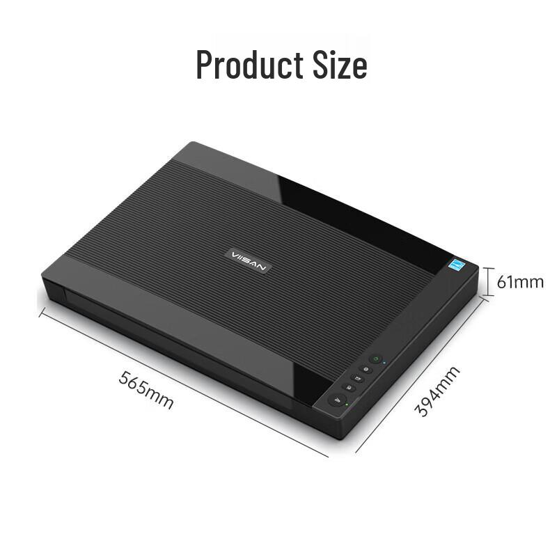 Vision HM3127 A3 High-Speed Flatbed Scanner CN plug (adapter included)