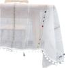 Simple Rainbow Candy Gauze Tablecloth Coffee Table Cover Towel Decoration Cotton Linen Table Cloth Table Cloth Fresh