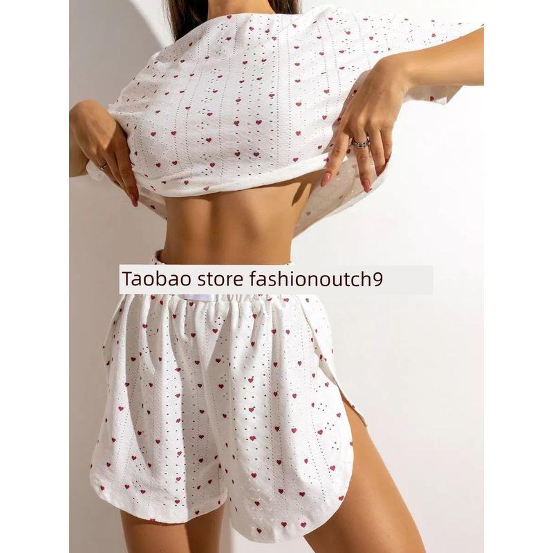 

Мода 2025 Минималистичный стиль Стройнящий Свободный комплект White Heart M