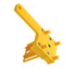 ABS Kunststoff Schnell Holz Dübel Jig Handheld Tasche Loch Jig System 6 8 10mm Bohrer Locher für Zimmerei Dübel Verbindungen