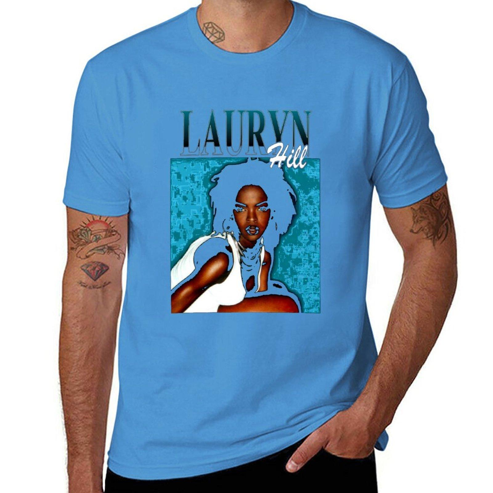 

LAURYN HILL FUGEES 1990s RB Soul VINTAGE INSPIRED DESIGN TShirt blanks hippie clothes boys whites mens t shirt graphic S