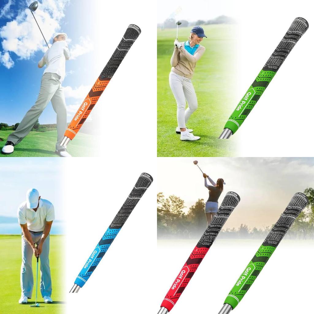 Premium Mcc Plus4 Rubber Cotton Golf Grips Durable Club Accessory In Multiple Colors