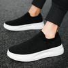 Spring and Summer New One-pedal Breathable Mesh Shoes Couple Thick-soled Fly-woven Foot Socks Casual Shoes Men's Shoes
