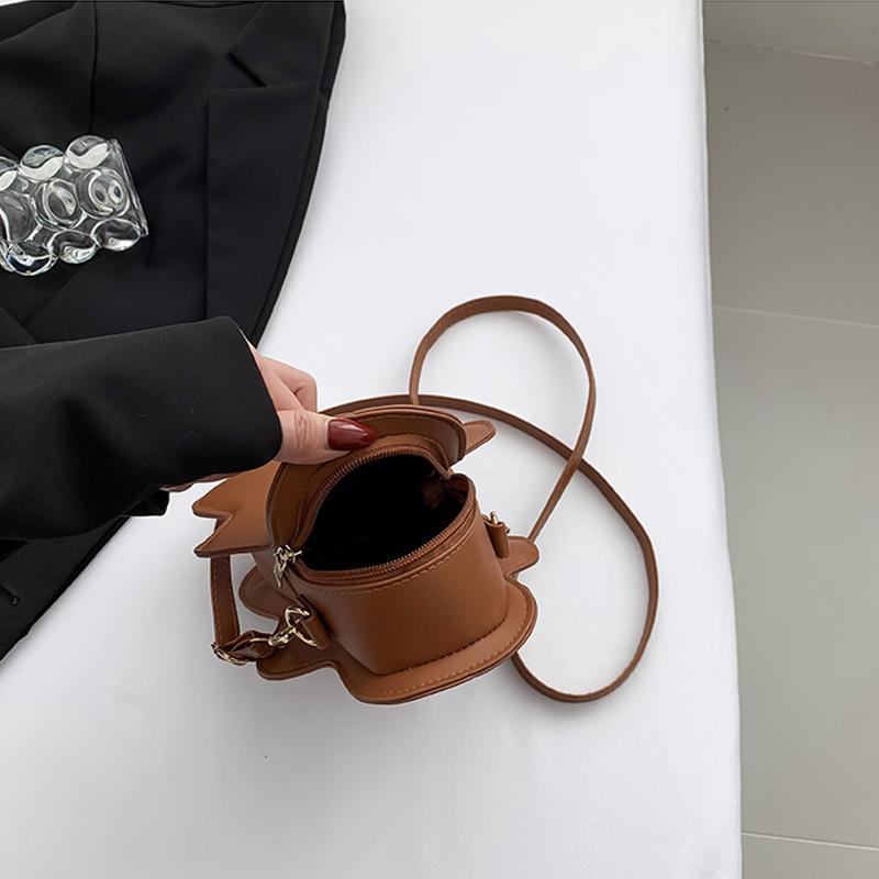 New Kawaii Bag Women Cartoon Shoulder Bag For Women Crossbody Bag Small PU Leather Phone Purse Bag CLE