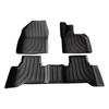 for Toyota Prius 2023 2024 Car Floor Mats Trunk Pad TPE 3D Auto Protect Waterproof Accessories Black