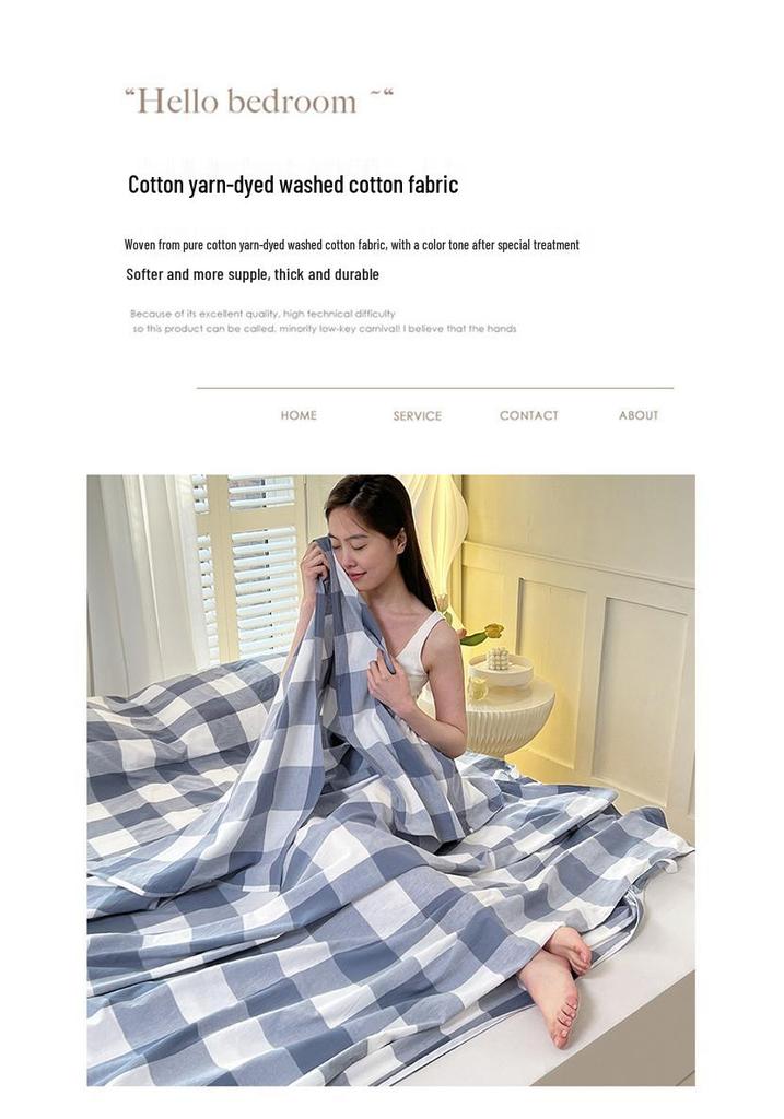 All-Cotton Anti-Dirt Portable Travel Sleeping Bag & Duvet Cover