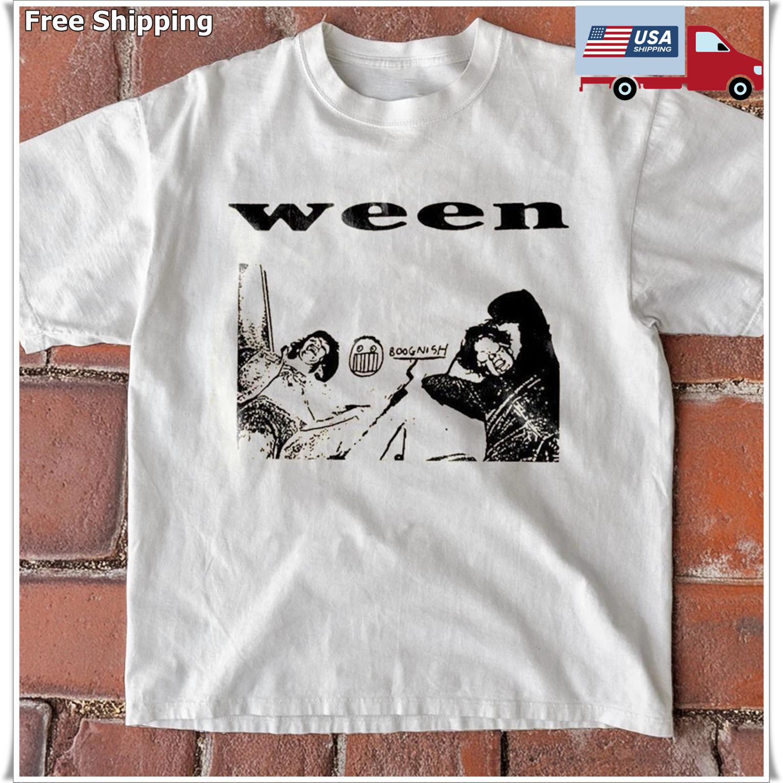 WEEN Rock Band Unisex White Cotton T-shirt S-5XL S