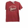 Utility Mens Red Cotton T Shirt Graphic Vintage Raceway Detroit Short Sleeve S
