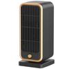 Vertical Fan Heater with PTC Heating Energy Saving Three Fan Speeds Overheat and Tilt Protection for Safe Indoor Use
