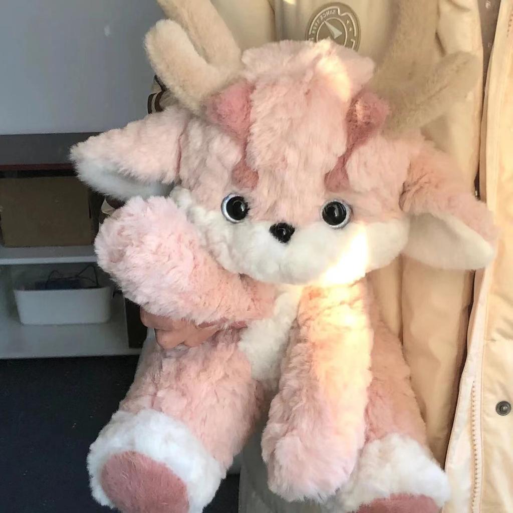 New Year's Popular Birthday Year Little Pink Dragon Plush Doll Doll Cute Sleeping Pillow Sleeping Girl Birthday Gift