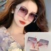 Korean Sunglasses for Women Fashion Shades for Women UV400 Anti-UV Gradient Summer Eyeglasses
