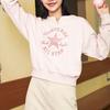 (WMNS) Converse Chuck Taylor Patch CrewNeck Sweatshirt Asia Sizing 'Pink' Women's 10023715-A01