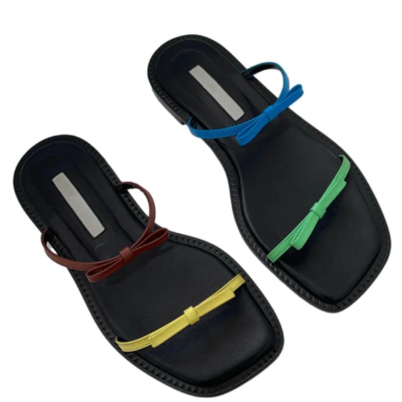 Flats Women Slippers Casual Cozy Shoes Designer Summer Woman Sandals 2025 New Trend Brand Travel Beach Mujer Zapatillas