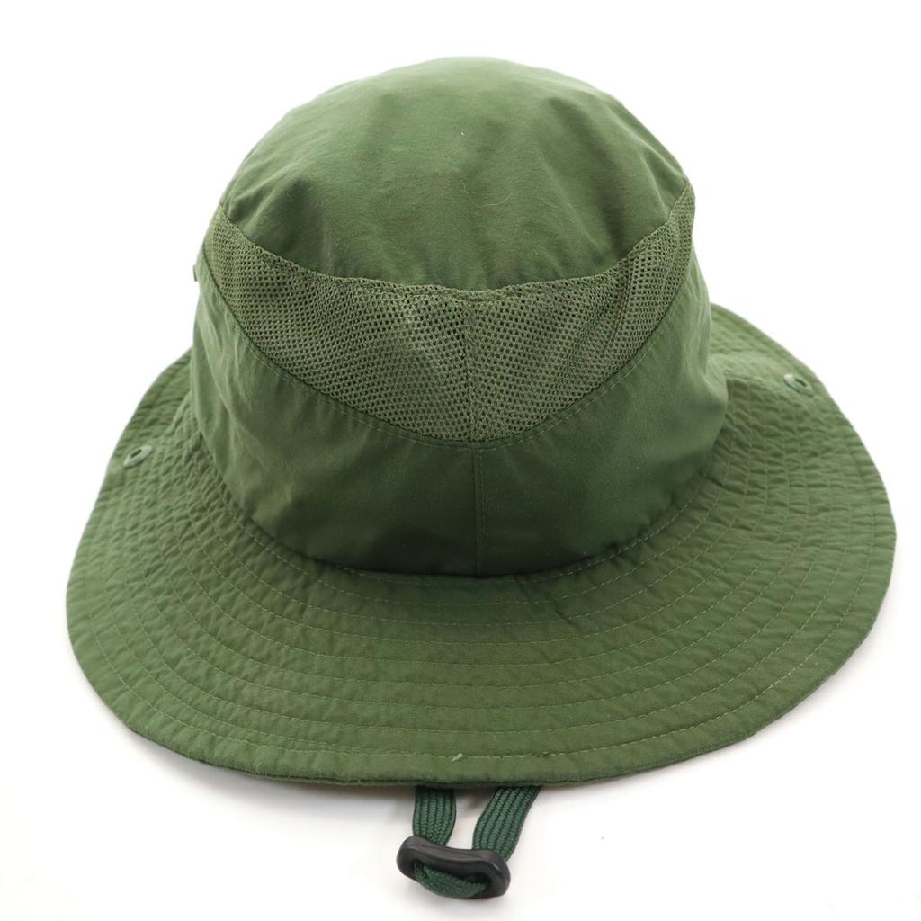 THE NORTH FACE Nylon hat S khaki Outdoor NN80005 Mesh Lining Women Used