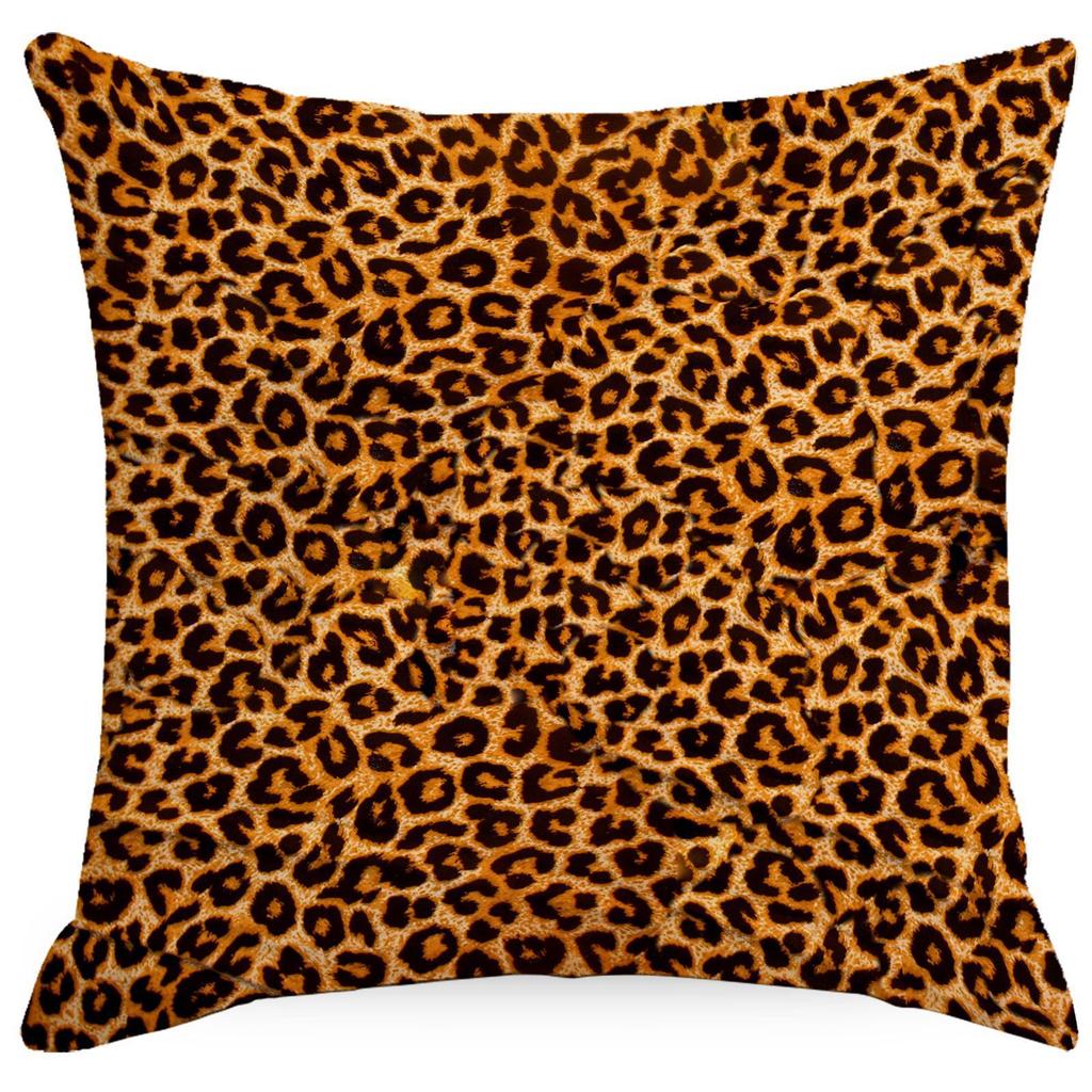 Leopard Spot Pillowcases Home Decoration Cushions Living Room Sofa Bedroom Headrest Nordic Style High-end Square Cushion Cover