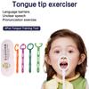 4Pcs/Box Children Tongue Tip Exerciser Mouth Tongue Tip Trainer Tongue Muscle Rehabilitation Oral Trainer Talk Tool