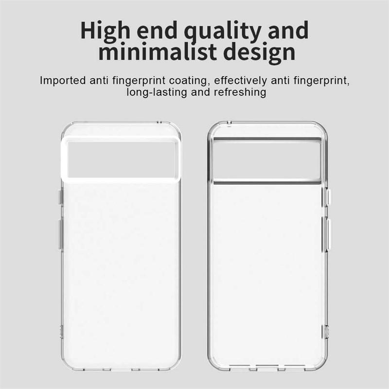 For Google Pixel 8 Case Cover Google Pixel 8 Capa Shockproof Back Transparent Frosted Matte Clear Fundas Google Pixel 8 Pixel8