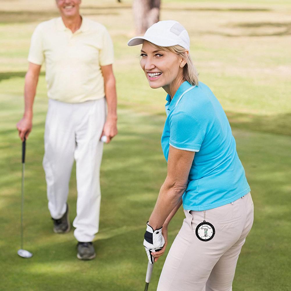 Golf Score Counter with Key Chain Golf Stroke Shot Putt Score Counter 18 Holes Golf Counter Tally Keeper Golf Accessories