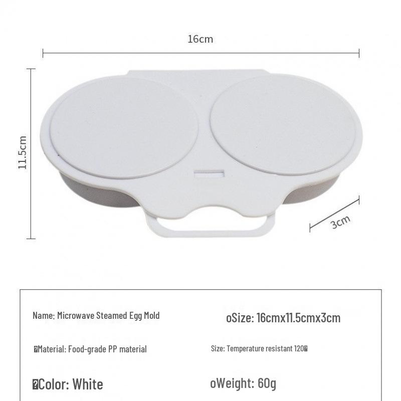 Microwave Omelette Egg Maker - Food Grade Plastic