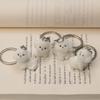 Putty Mini Puppy Keychain Keyring Bag Decoration Set of 4