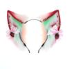Strawberry Cat Ear Headband, a Plush Fashion Accessory, Comic-Con Dress-up Simulation, Animal Ear Headgear, Hair Accessories.
