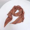 Sciarpa a Triangolo in Cotone a Righe Protezione Collo da Donna Sciarpa Piccola Calda Accessori Letterari Versatili Sciarpa Sottile