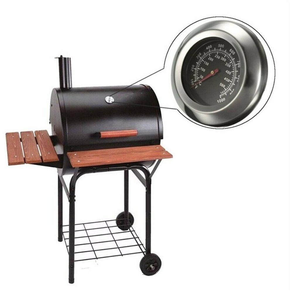 50~500 Degree Celsius Stainless Steel Barbecue BBQ Thermometer Oven Smoker Temperature Gauge Ho W6O8