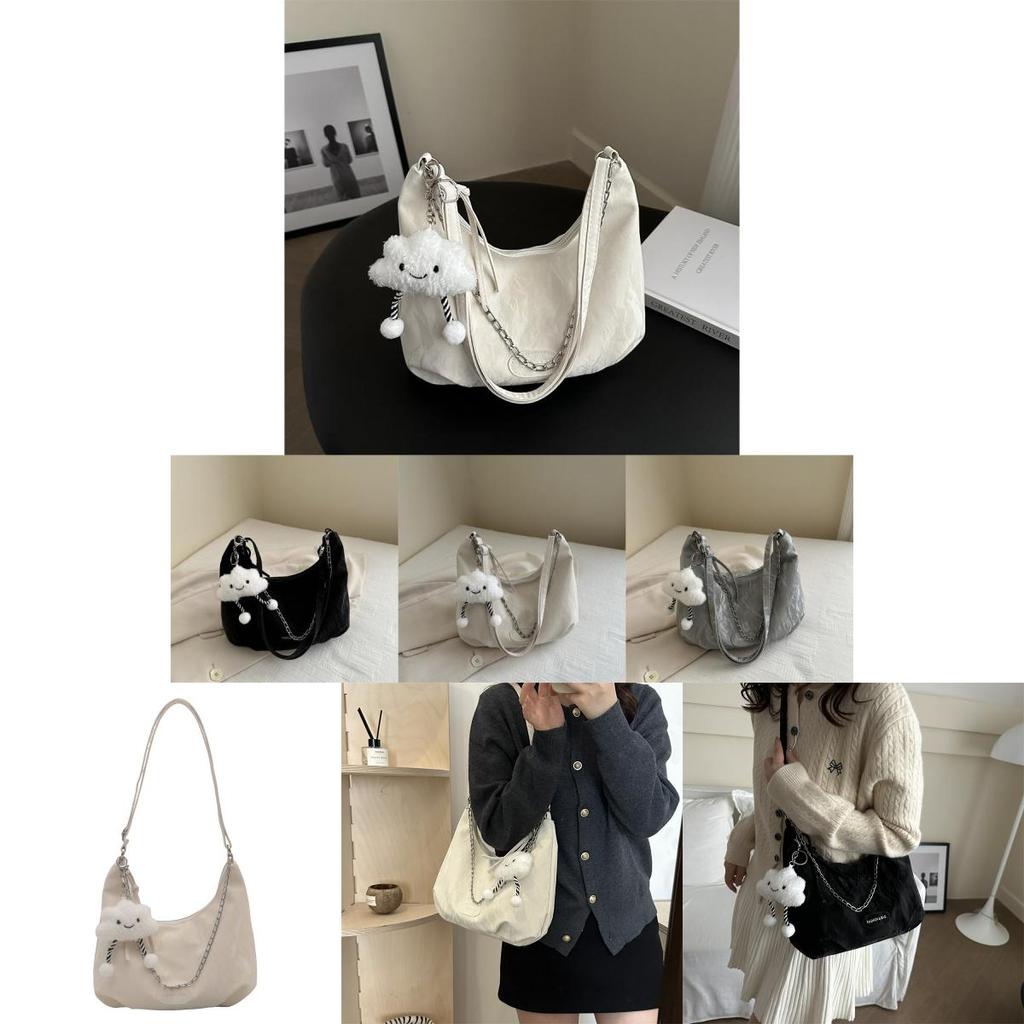 Stylish 2024 Trendy Chain Shoulder Bag For Women With Spacious Tote Design