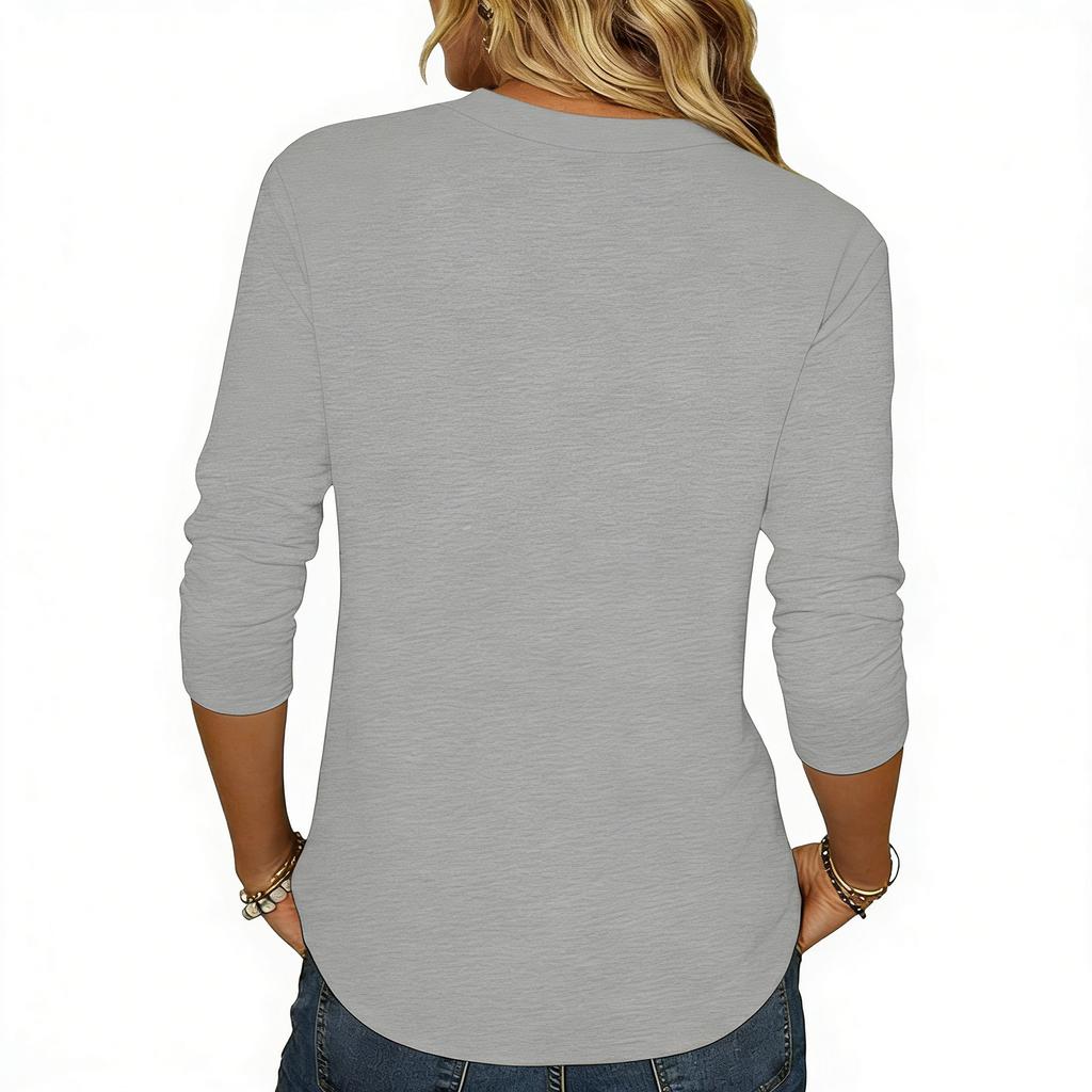 Women's Fashion Casual Independence Day Print Top