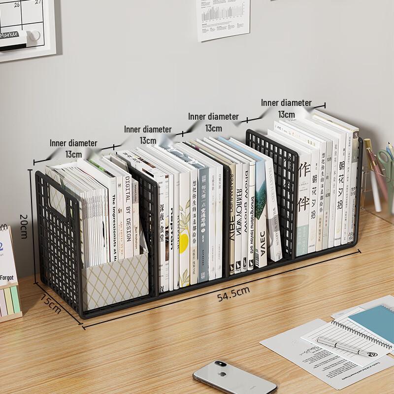 miflame Desktop Bookshelf Organizer