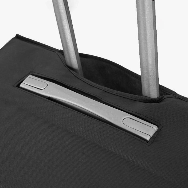 Dust Cover Protective Cover, Wear-Resistant Travel Box Cover Non-Woven Fabric ThickSuitcase Cover Protector Fit 20 Inch Luggage