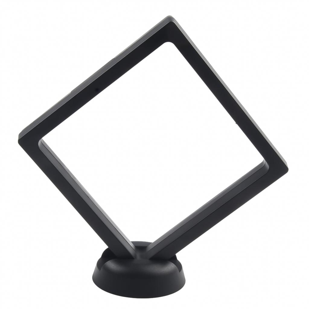 110x110mm Coin Holder 3D Floating Black Coin Frame