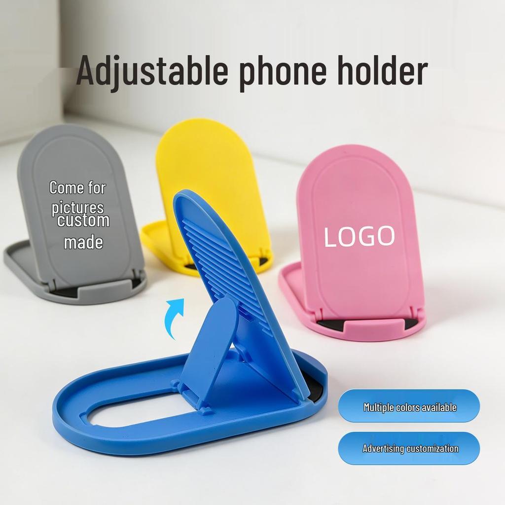 Compact Desktop Phone & Tablet Stand with Logo Customization