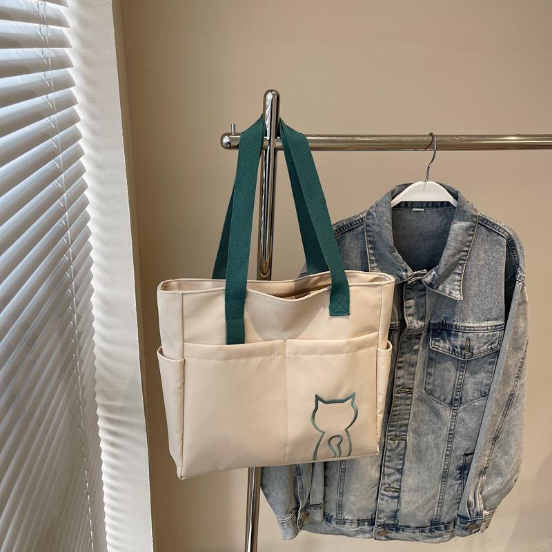 Women's Large Capacity Shoulder Bag Class Commuter Tote Bag Underarm Bag