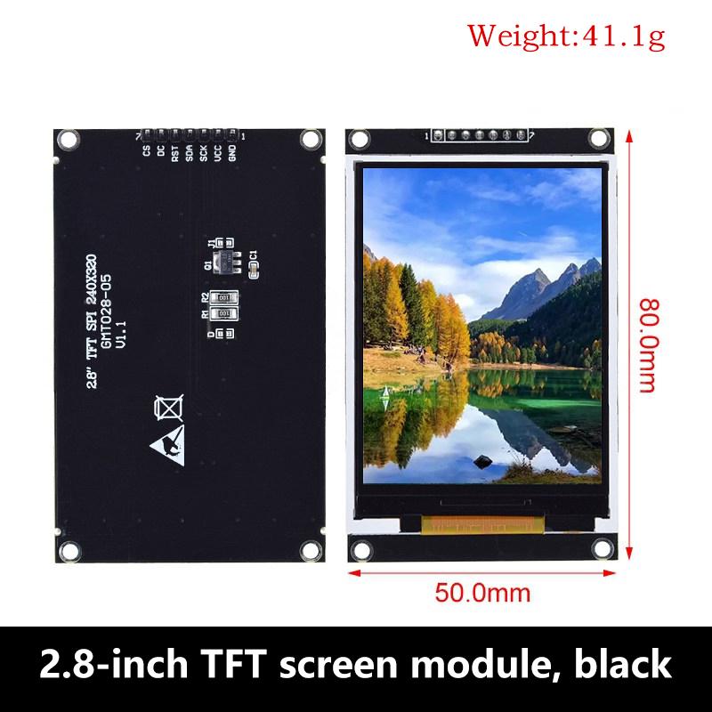 1.77/1.1/1.1/1.8 Inch SPI TFT LCD Screen Module 111X111 161X118 Color Display SPI Serial Port 7Pin Black PCB LIZAO For Arduino