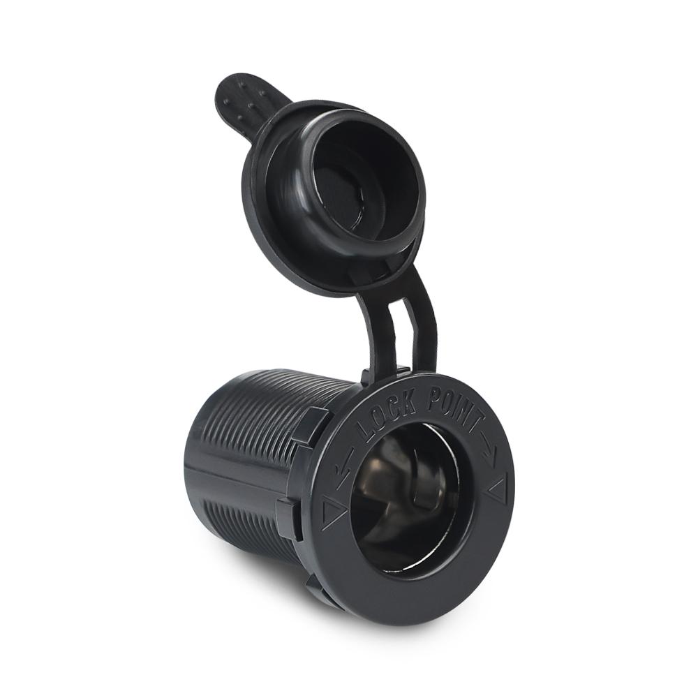 

Автомобильная розетка для автомобиля, морского мотоцикла, квадроцикла, автофургона, розетка, розетка, водонепроницаемая розетка 12 В чёрный