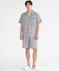 [May Flower] Shepherd Check Short-sleeve 100% Cotton Men's Plus Size Pajama Set [Shipped from Korea] 100% Authentic