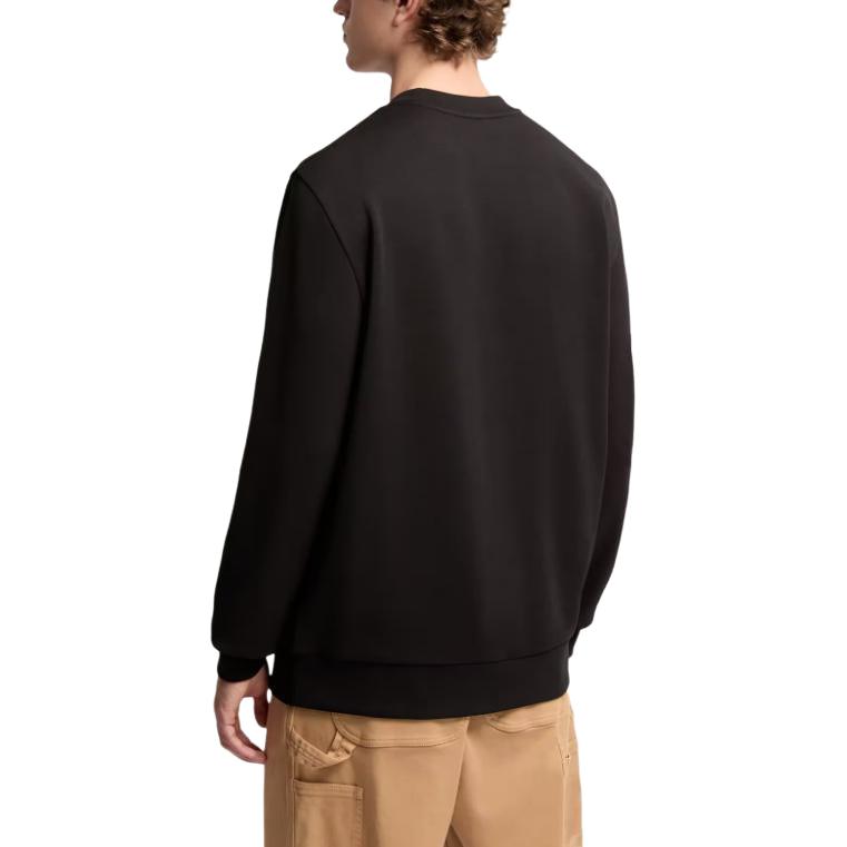 Moncler SS26 Logo-Aufnäher Baumwoll-Sweatshirt Herren Sweatshirt L10918G00051809KR999