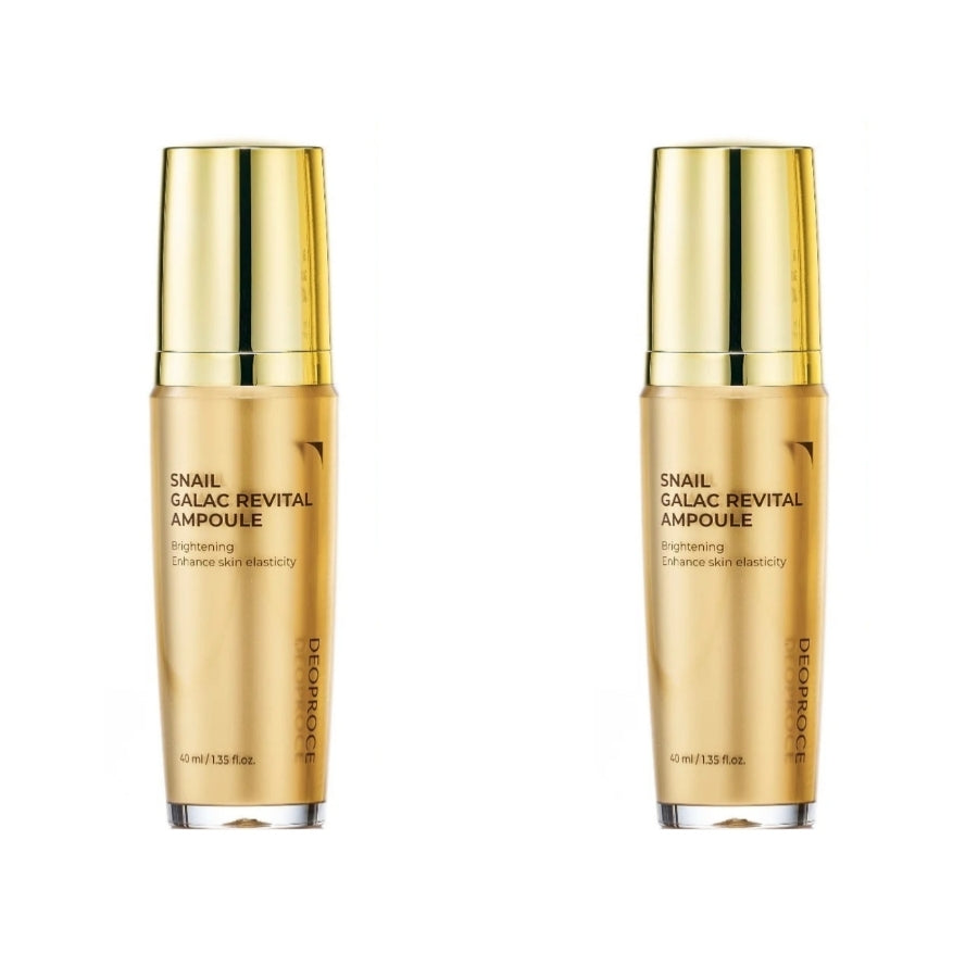 Deoproce Snail Galac Revital Ampoule 40ml*1Pc/2Pcs/3Pcs/4Pcs